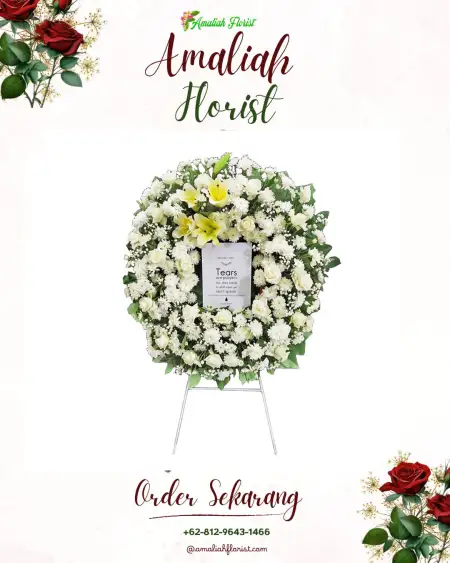 Krans Bunga Duka Pekarungan